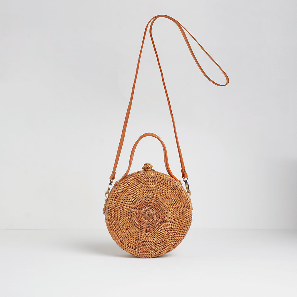 Palermo Round Basket Bag – B & Floss
