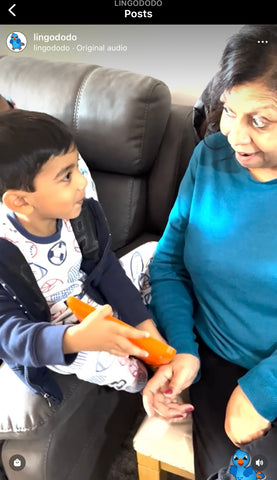 Learning Hindi with Grandparents