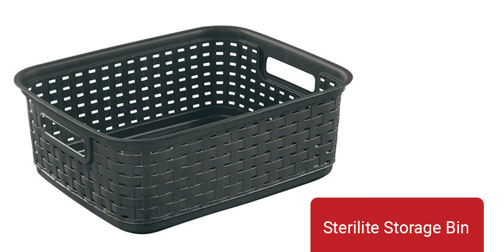 Sterilite Weave Storage Bin 