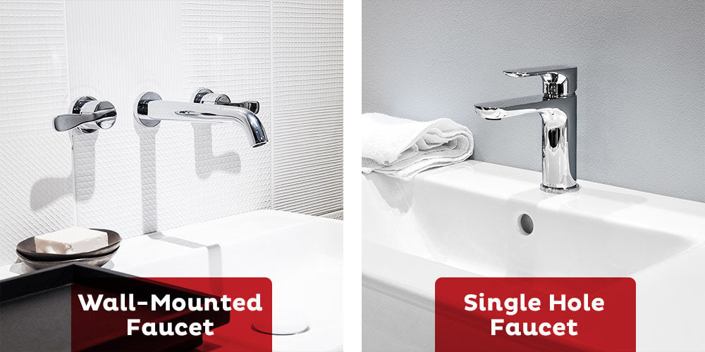 Wall-Mounted Faucets and Single Hole Fauctes