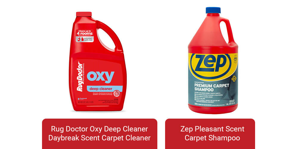 Rug Doctor Oxy Deep Daybreak Scent Carpet Cleaner - Zep Pleasant Scent Carpet Shampoo 