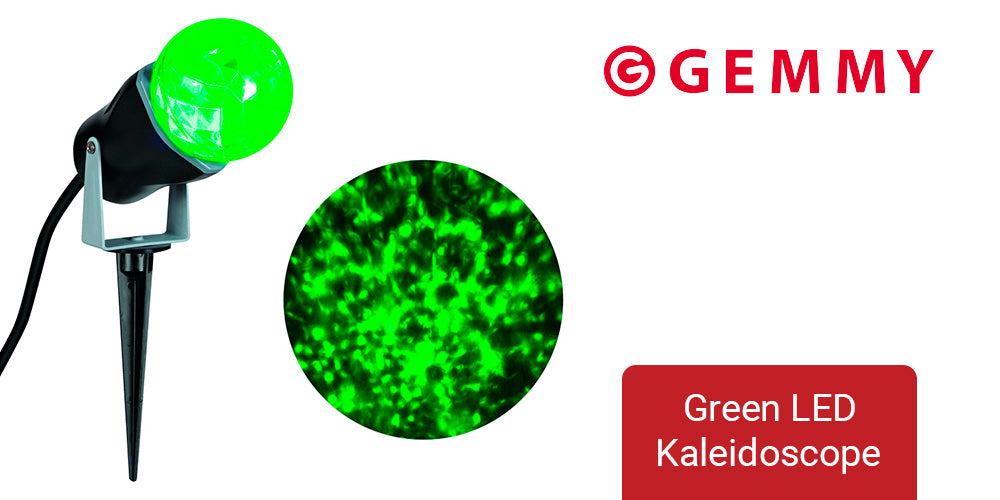 Green LED Kaleidoscope  