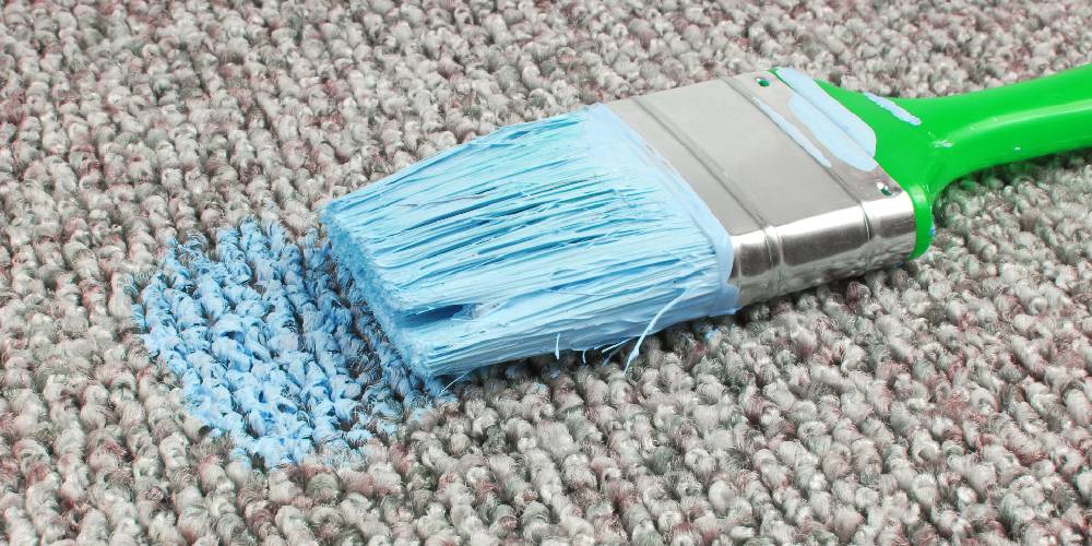 How to Get Paint Out of Carpet
