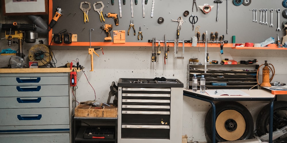 best way to organize tools on a pegboard