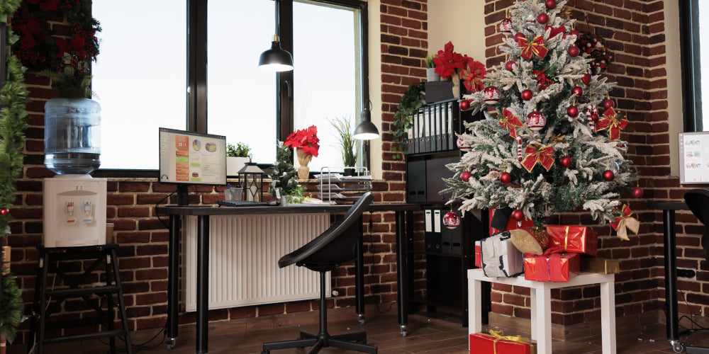 office christmas decorating ideas