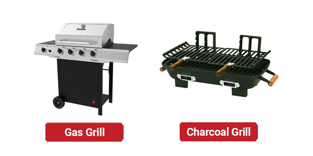 Charcoal and Gas Grills