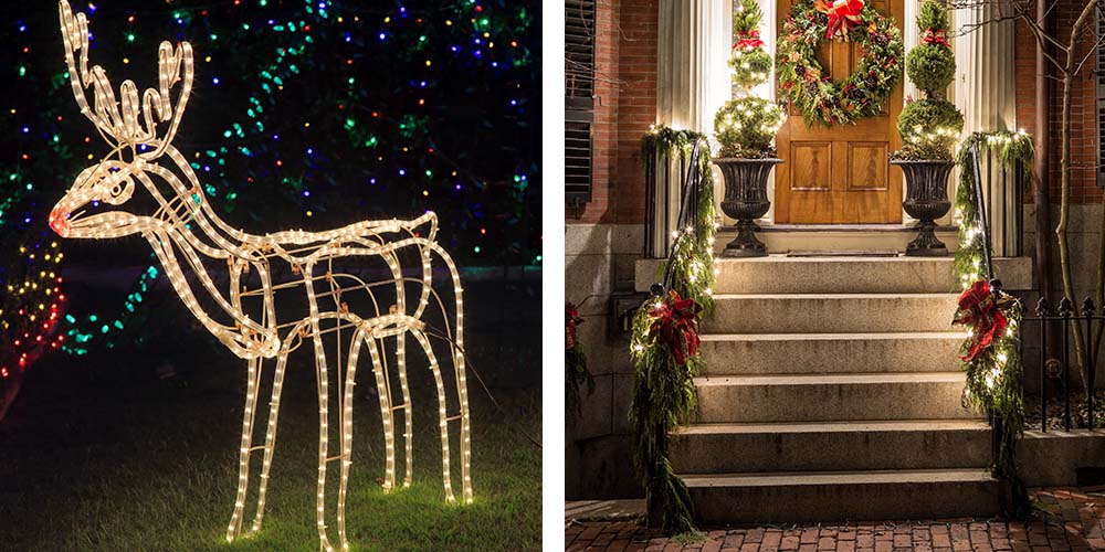 Create Shapes With Your Lights or Light Up Your Sidewalk