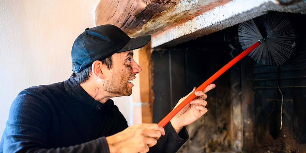 How do you perform a good chimney cleaning? 