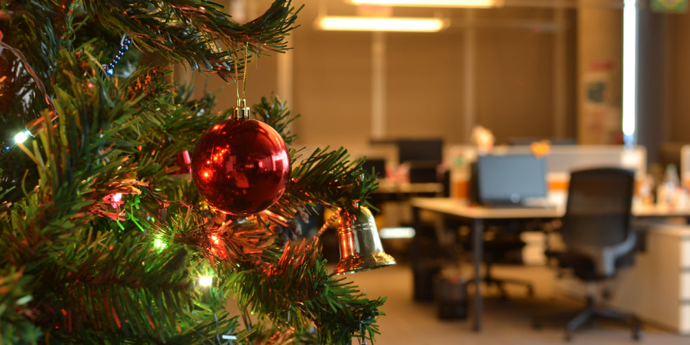 office christmas decorating ideas