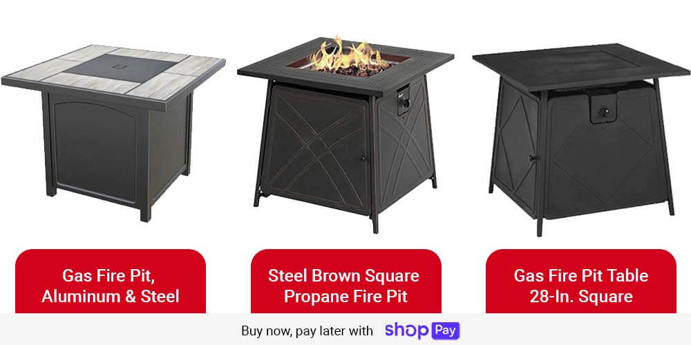 Propane or Gas Fire Pit 
