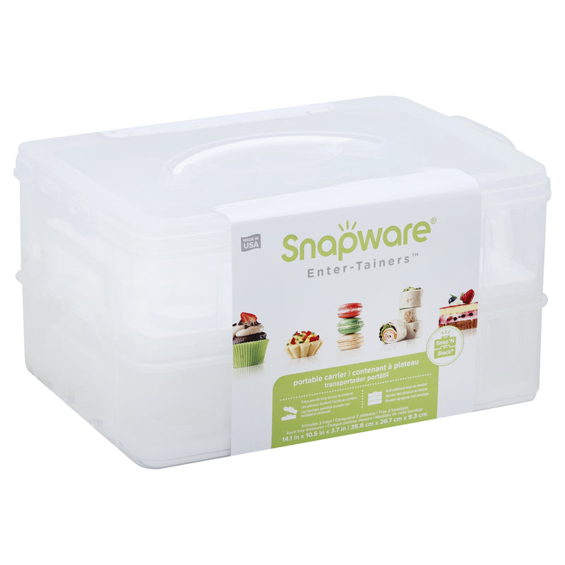 Snapware Snapware 1098433 15.3 Cup Slim Flip Top Rectangle Storage Container  1098433