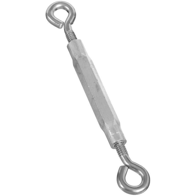 National Hardware Aluminum/Stainless Steel Turnbuckle 110 lb. cap. 7.5 in. L (Pack of 5)