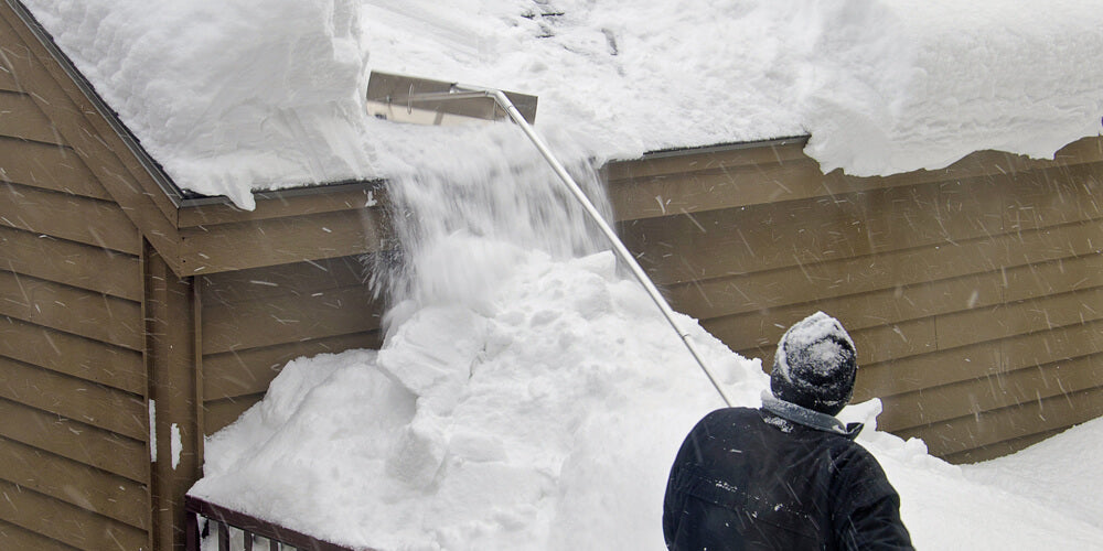 Removing Snow from Your Roof - Max Warehouse