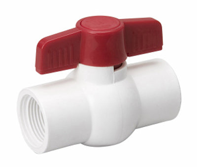 Homewerks 3/4 in. PVC FIP Ball Valve Full Port Quarter-Turn Lever For Non-Potable Water