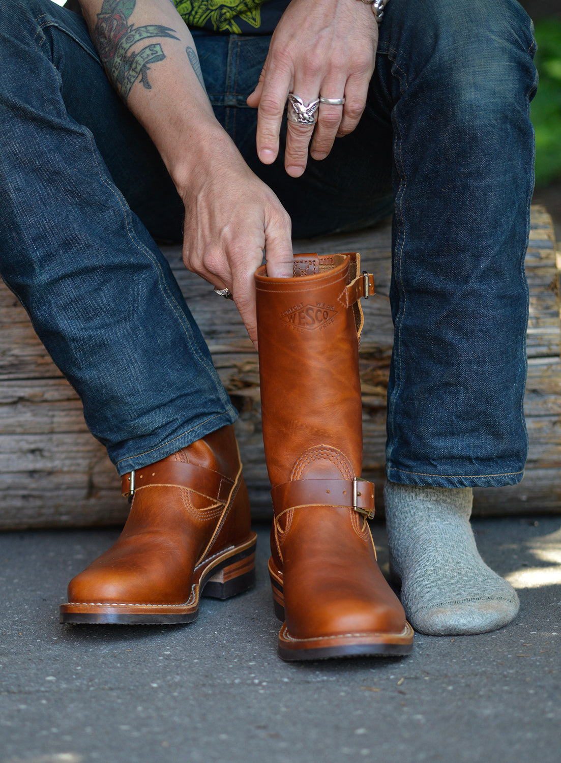 wesco british tan