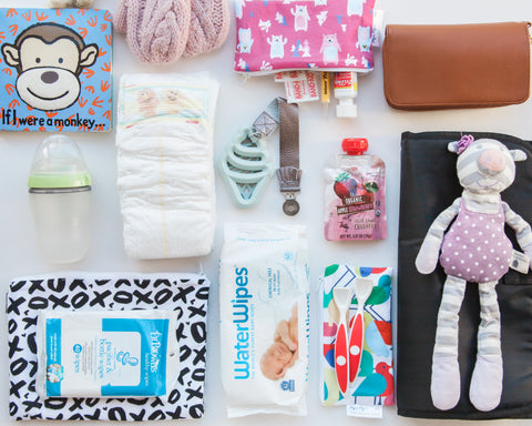 How to Organize a Diaper Bag using Easy Baby 