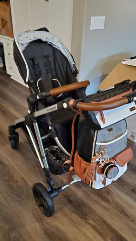 double stroller caddy