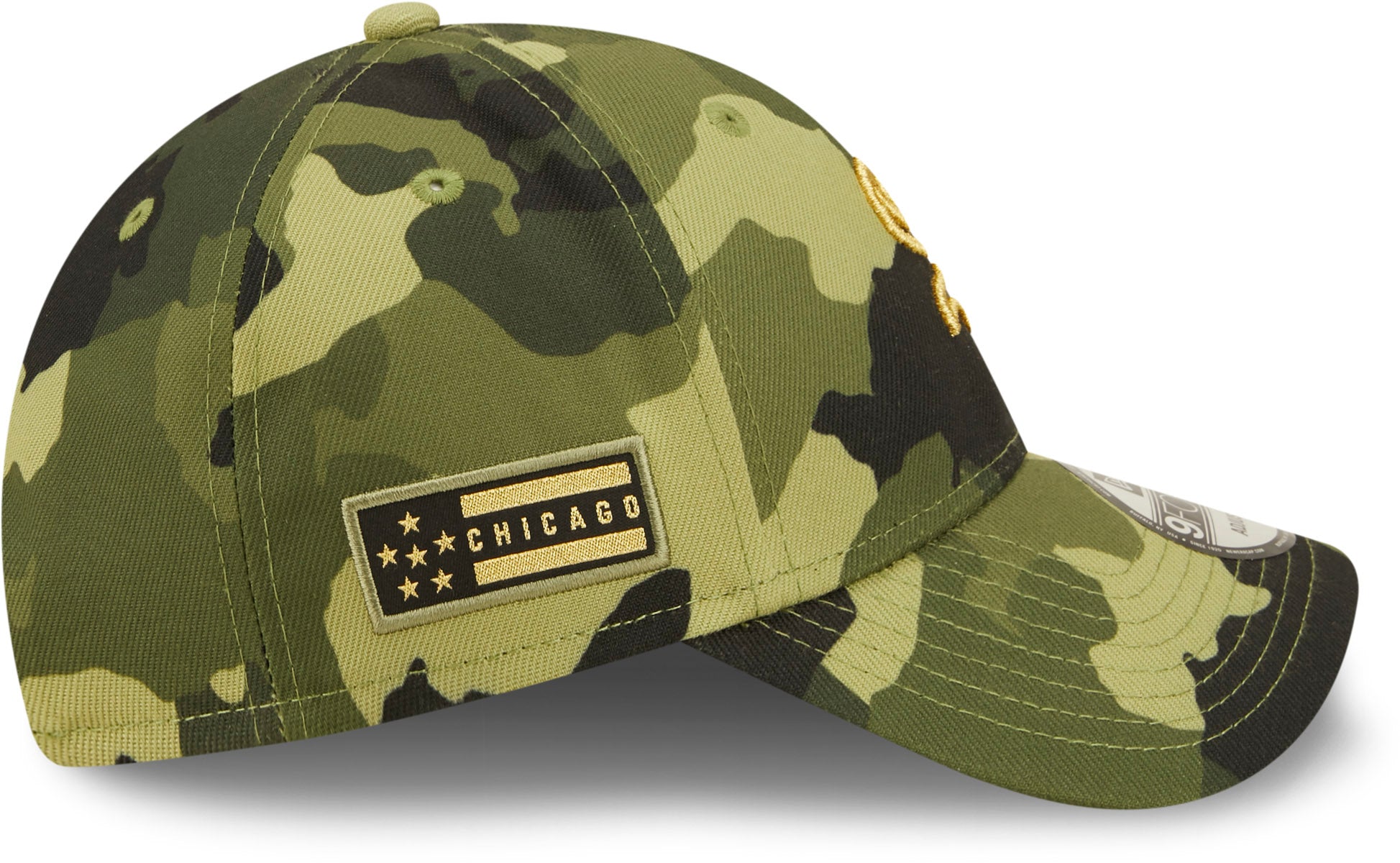 Official New Era Detroit Tigers MLB Armed Forces Day Camo 39THIRTY Stretch  Fit Cap B5902_259 B5902_259 B5902_259