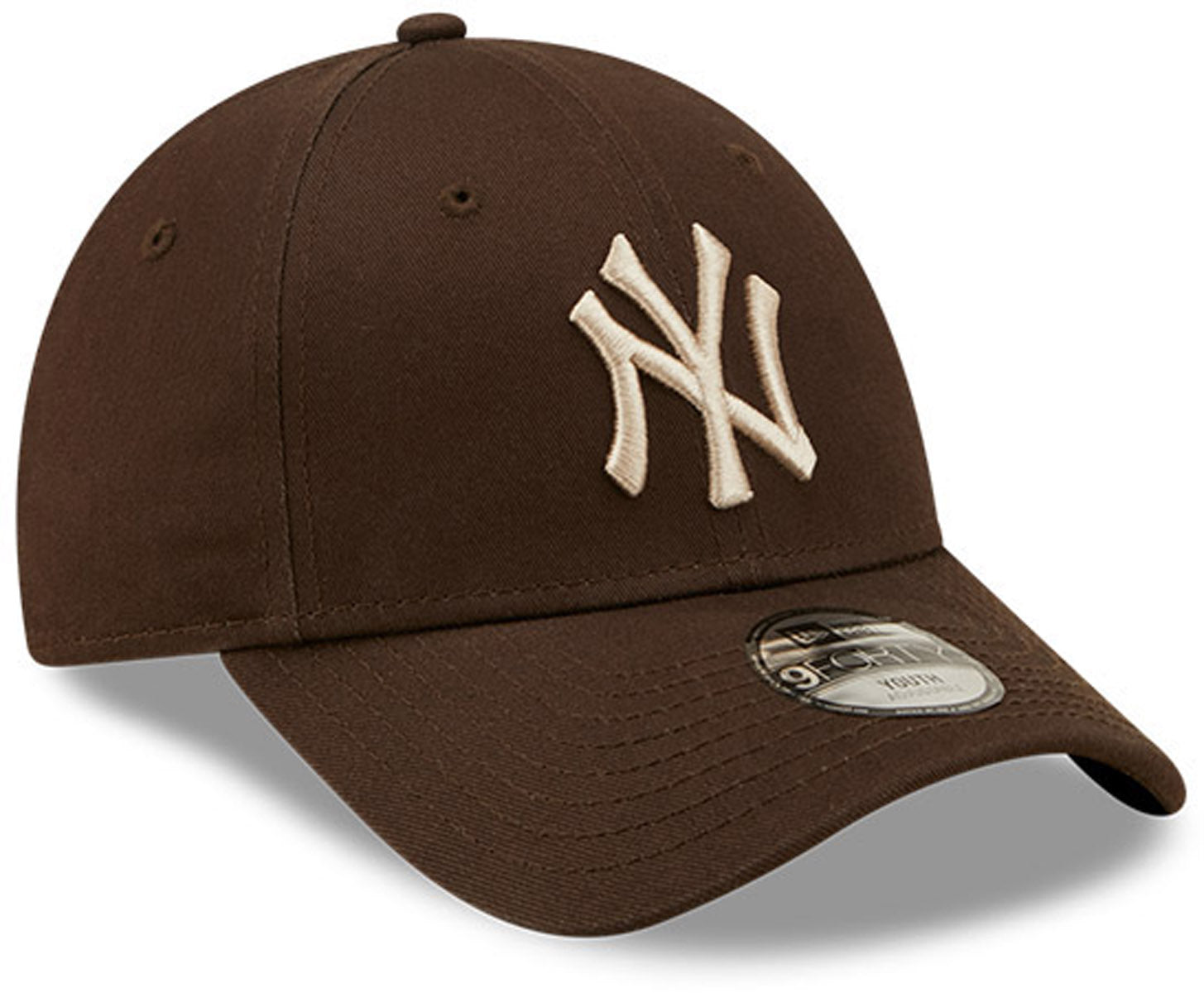 New Era New York Yankees League Essential Brown 9Forty AFrame Cap 601   West French