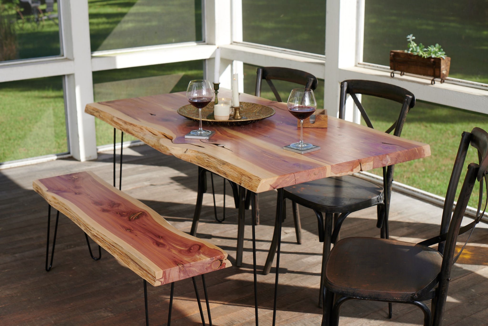 Diy Live Edge Dining Table Diy Huntress