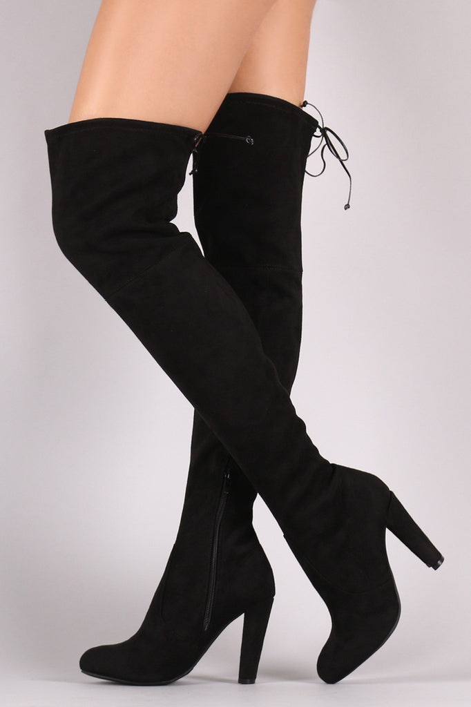 Wild diva lounge suede over the knee 