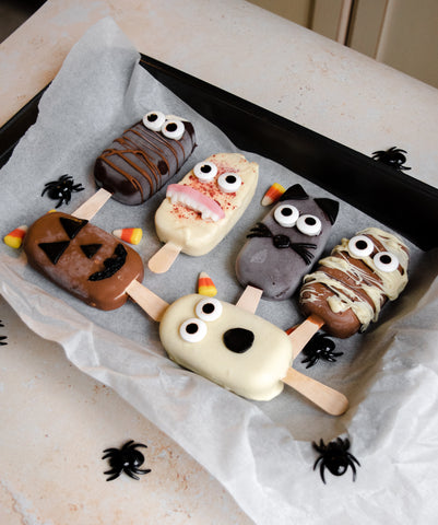 Halloween Ice Cream Bars