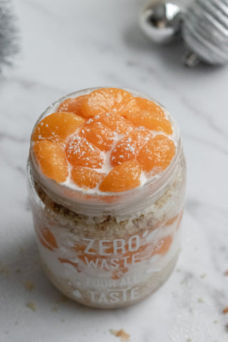 vegan orange coconut trifle