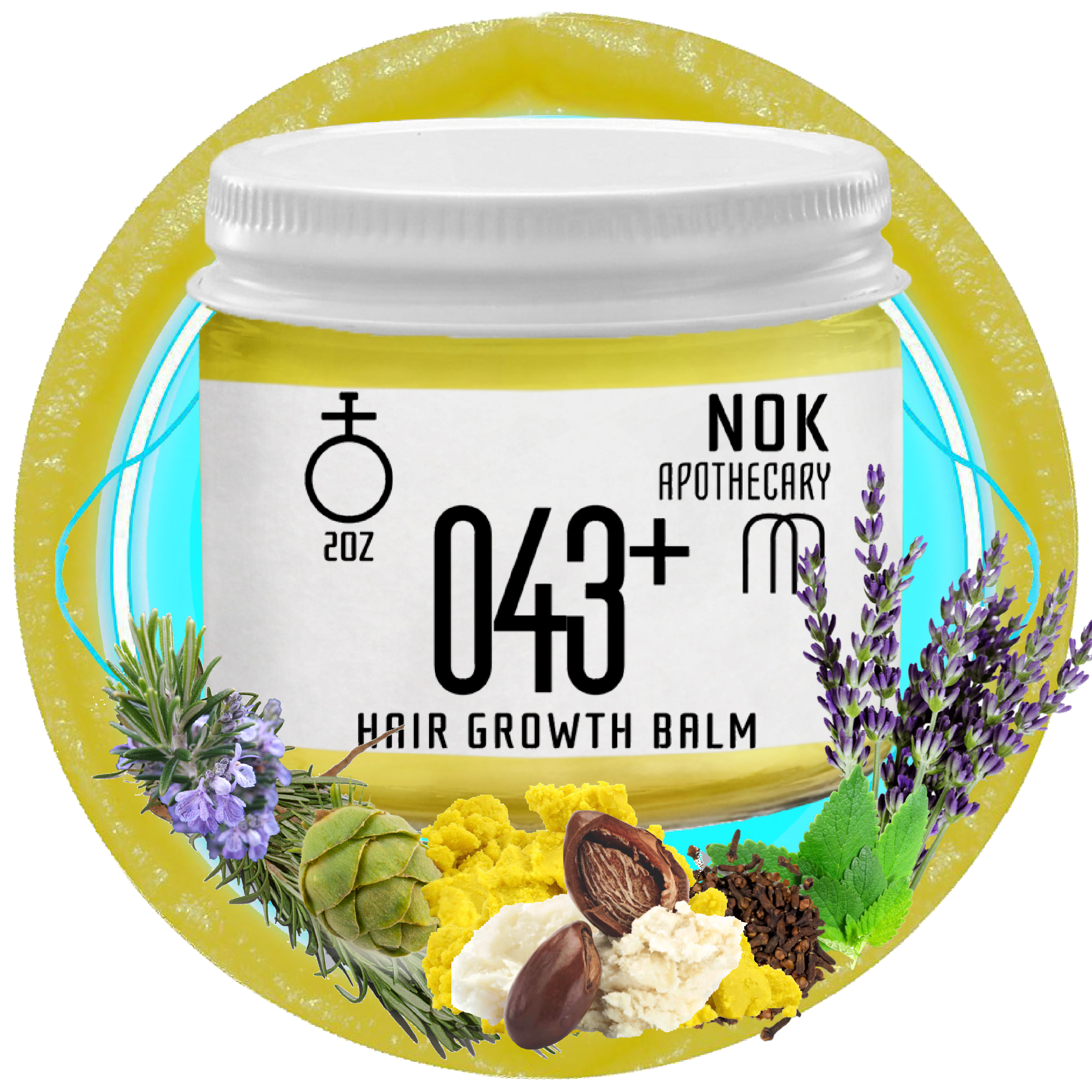 Coconut Oil Hair Growth Balm | 043