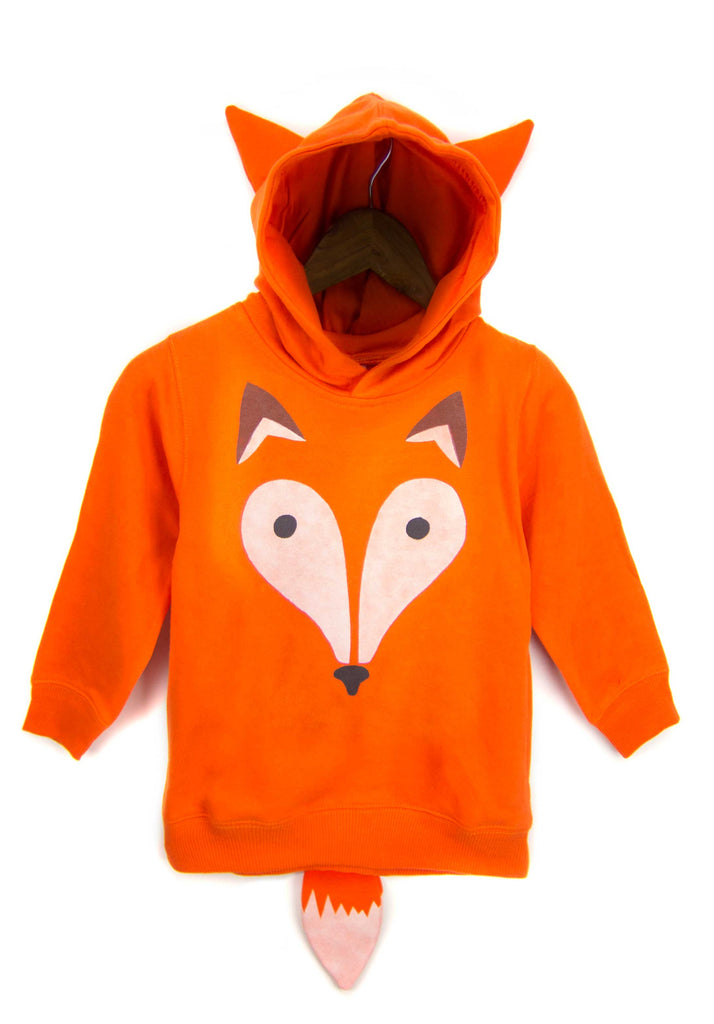 fox hoodie with ears