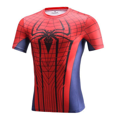 youth superhero compression shirts