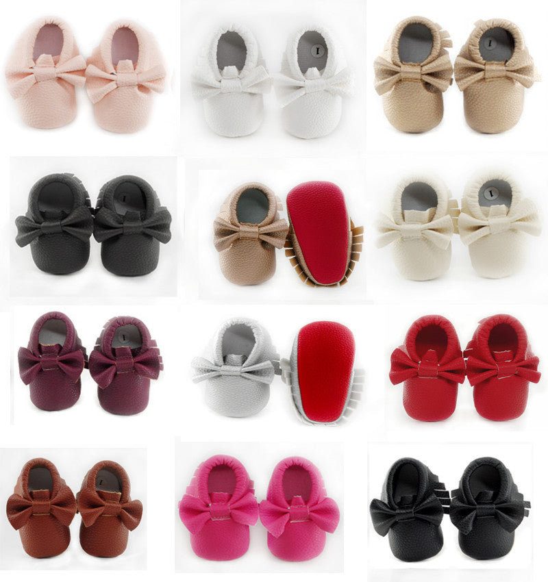 red sole baby shoes