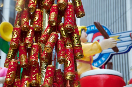 chinese new year firecrackers