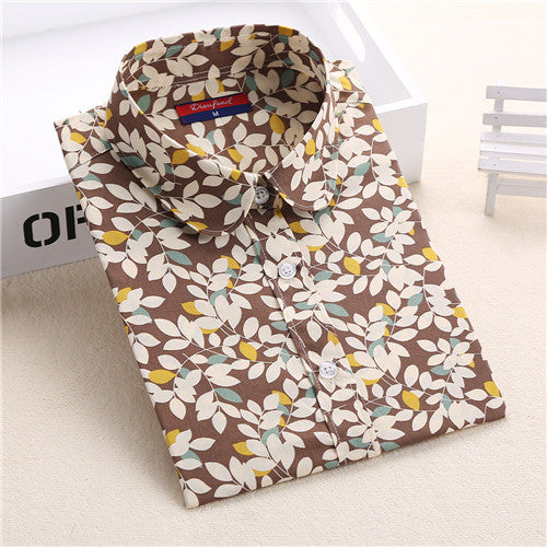 Cherry Vintage Blouse Shirt Women's Fashion Floral Shirt – Scruffy Chic ...