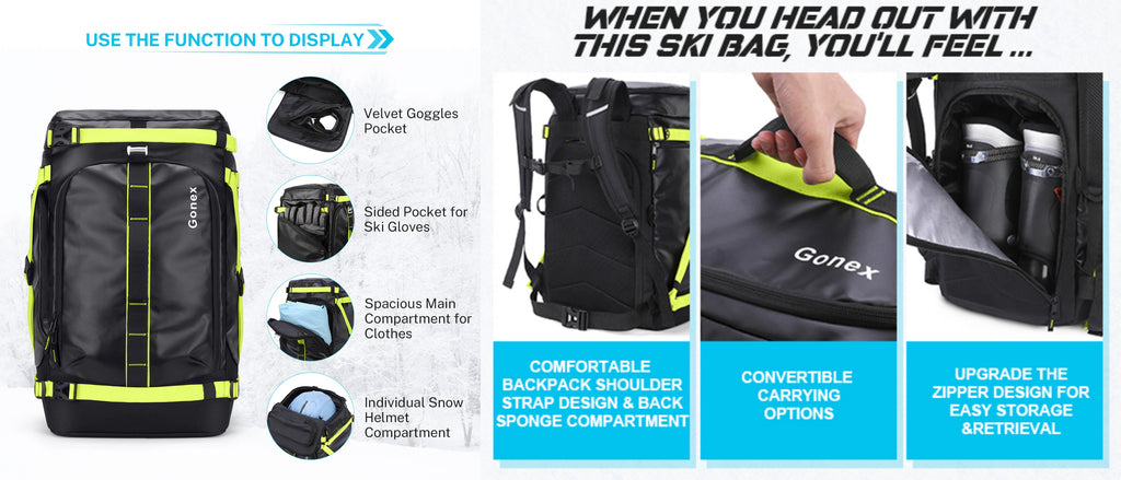 Gonex Ski Backpack