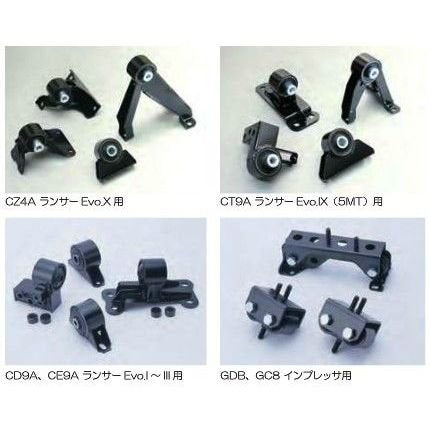 CUSCO Engine Mounts For HONDA City GA2 302 911 AG - Black Hawk Japan