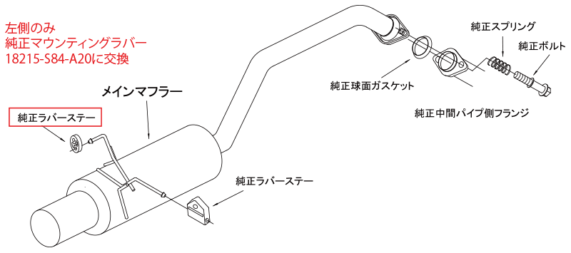 HKS SILENT HI-POWER EXHAUST FOR HONDA VEZEL RU1 RU3 32016-AH032