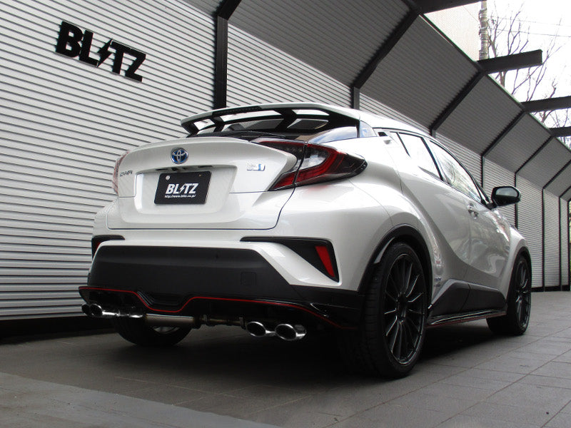 BLITZ NUR-SPEC VS QUAD EXHAUST For TOYOTA C-HR ZYX10 2ZR-FXE 63535