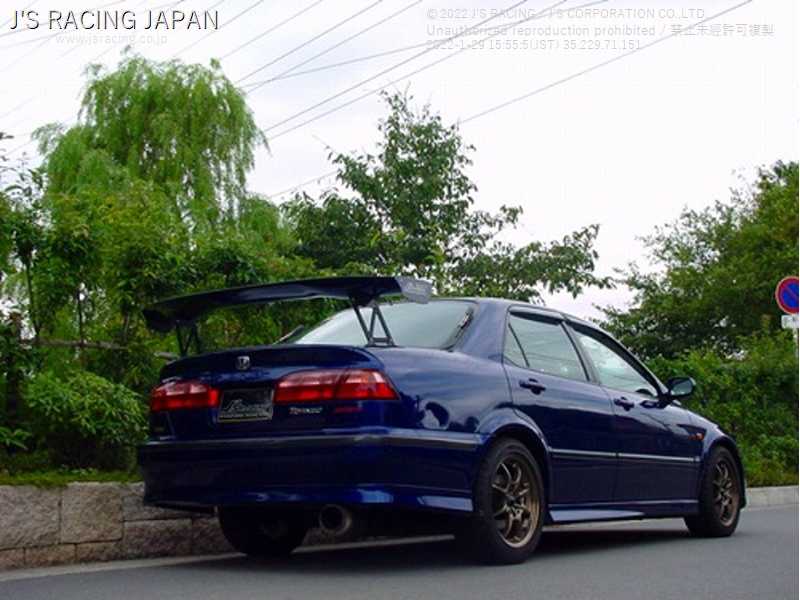 J S Racing 3d Gt Wing Dry Carbon Type1 For Honda Accord Cl1 H22a Dgw1 E1 D Black Hawk Japan