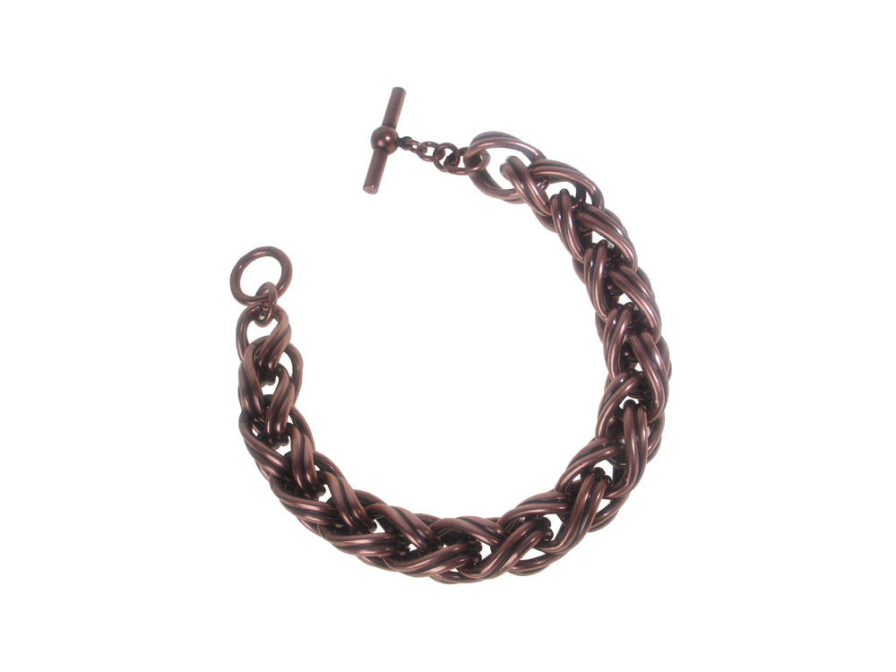Handmade Copper Wire Work Unisex Style Chain Bracelet | MakerPlace by  Michaels