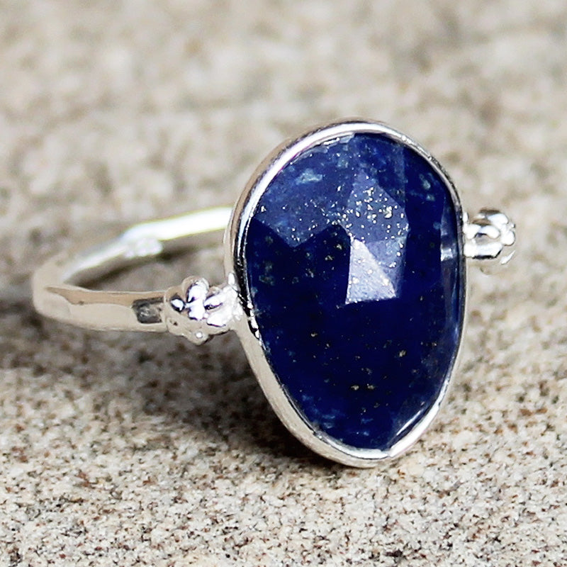 lapis lazuli stone ring