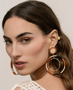 Load image into Gallery viewer, Matilda Hoops Earring
