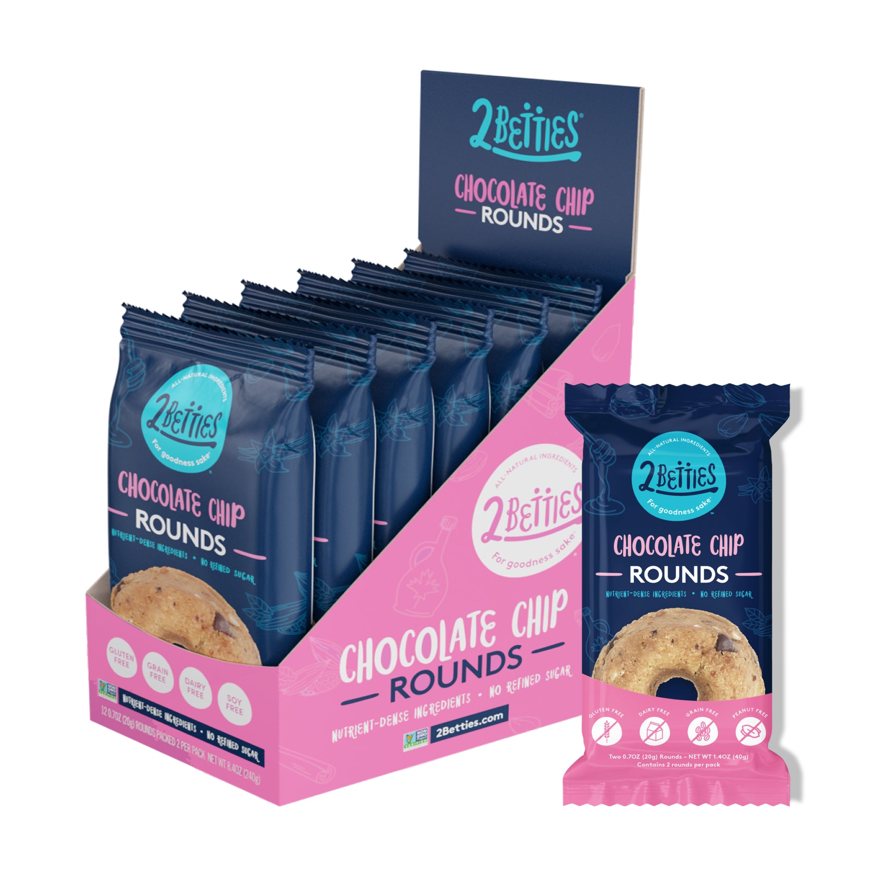 BUNDLE: Chocolate Chip Rounds - 2Betties product image