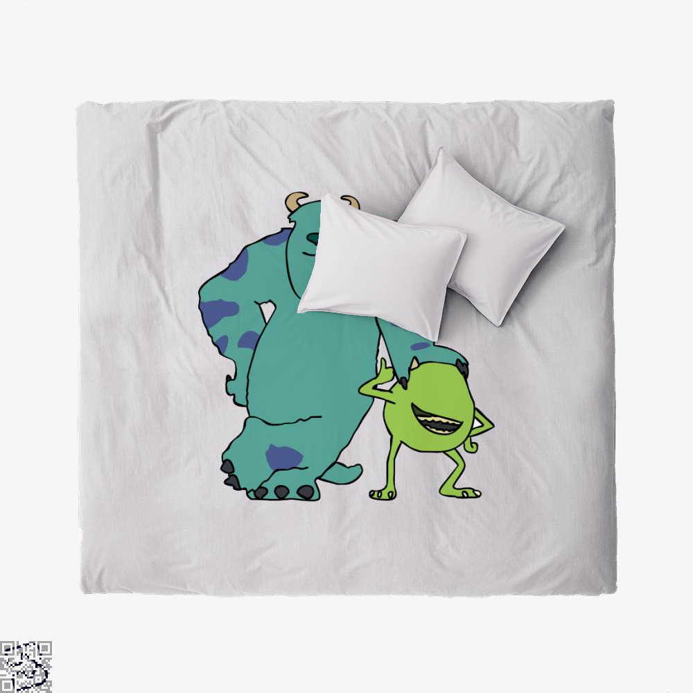 Monsters Inc Mike And Sulley Duvet Cover Set Burtier