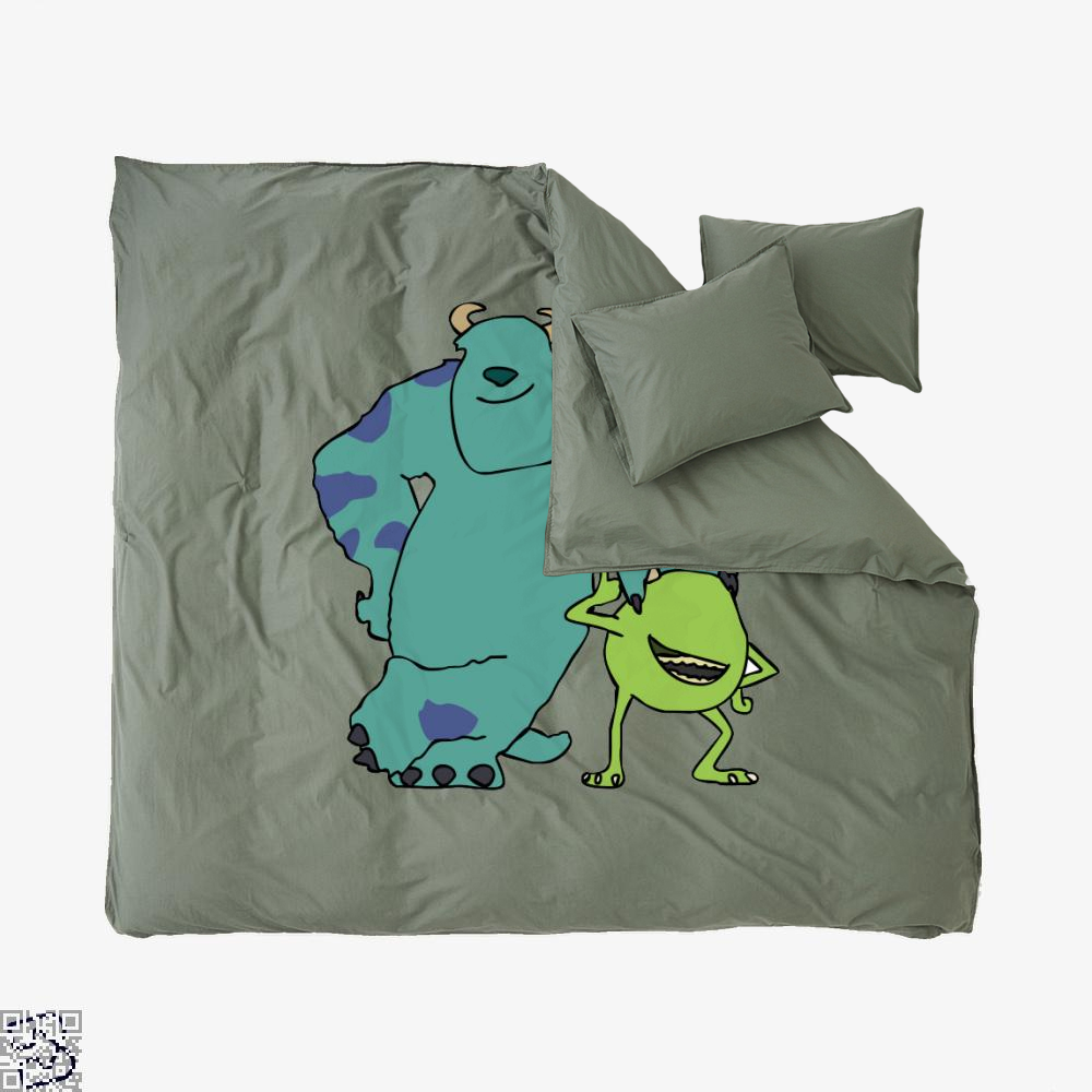 Monsters Inc Mike And Sulley Duvet Cover Set Burtier