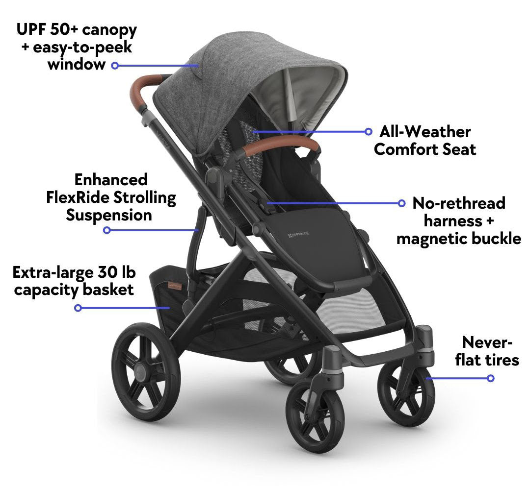 UPPA Baby V3 Vista Stroller