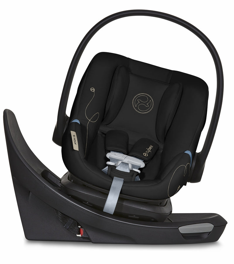 Cybex Infant | Baby Car Q Base Extra Cloud Teen Posh Seat and