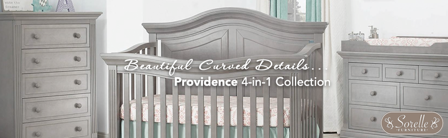 Sorelle Providence - Crib, Double Dresser