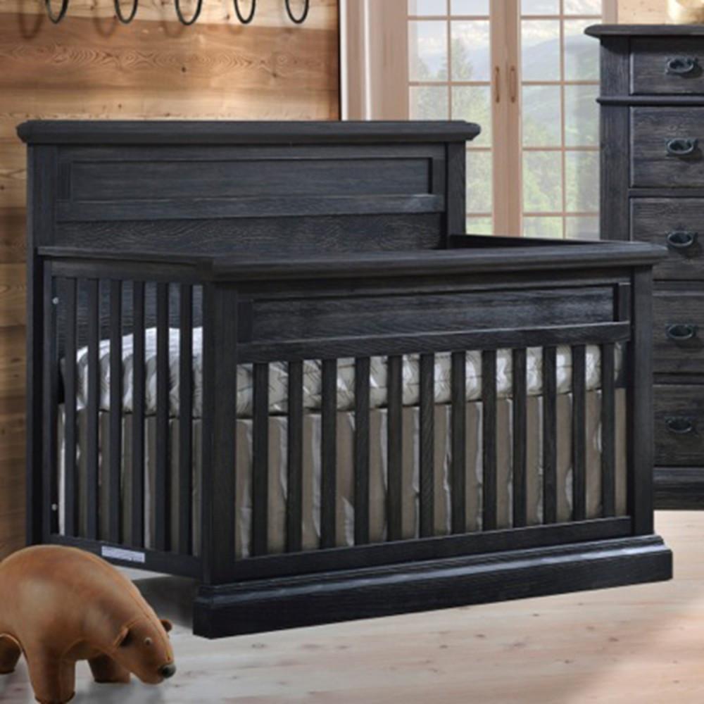 black convertible crib