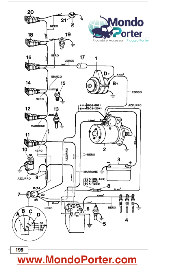 schema elettrico fiat seicento 1.1