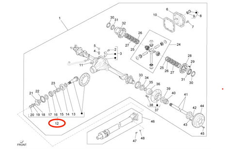 Kit Coppia Conica Piaggio Porter Maxxi 837193